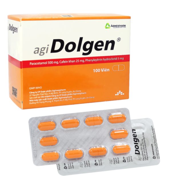 agiDolgen là thuốc được dùng để điều trị các triệu chứng cảm cúm